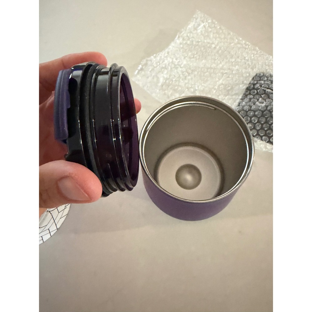 Brumate Uncork'd XL Insulated Wine Tumbler Iridescent Purple Blue with Lid - Picture 2 of 12